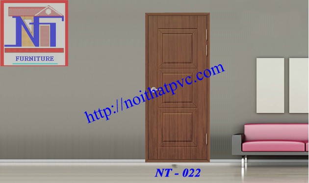 Cửa nhựa gỗ Composite 022